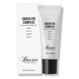 Baxter of California Under Eye Cream for Men | Depuffing and Line Reducing | Unscented | 0.75 fl oz, Packaging may vary
