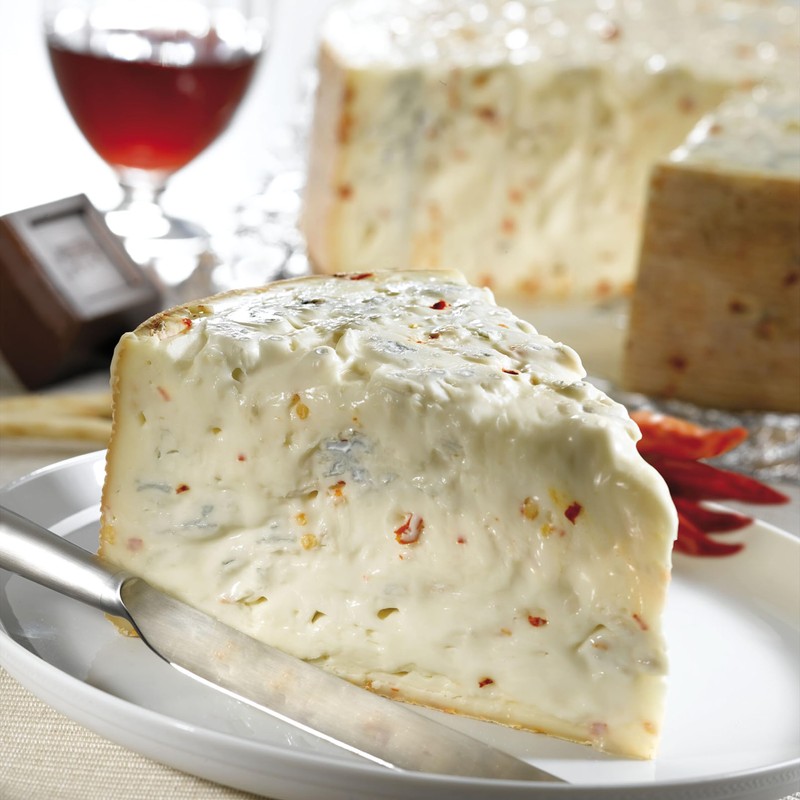 Formaggio Lucifero Piccante Salumi Pasini® | Formaggio erborinato con Peperoncino