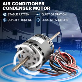 B.ZSSY RV AC Air Conditioner Motor Compatible with Coleman Mach RV Condenser Fan Motor D1092 1/3HP 115V 1675RPM Replaces for 7184-0156,7184-0432,1468-306,1468-3069,7855MVA-A11U