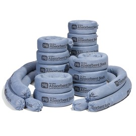 PIG Blue Oil Absorbent Sock - 20 per Package - 3" x 48" - Absorbs up to 95 oz per Sock - 2048