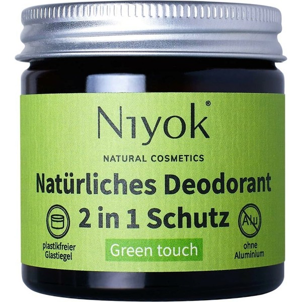Niyok Green Touch Deodorant Cream, 40 ml