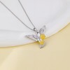Dralox Hummingbird Necklace, Daisy Pendant S925 Zircon Jewelry Gifts for