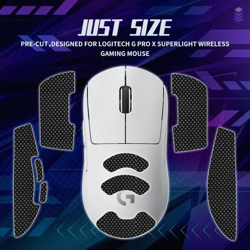 TALONGAMES Mouse Grip Tape for Logicool G PRO X Superlight/Superlight