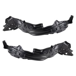TRQ TRQ Inner Fender Liner Set Compatible with 2015-2017 Lexus CT200h LX1248140 LX1249113