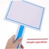 Ciieeo 3pcs Blank Board Bid Auction Classroom Sign Padding Game