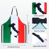 Keymall Italian Chef Costume Chef Hat and Apron for Women