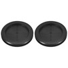 sourcing map 2Pcs Rubber Grommets 2-3/8" (60mm) Drill Hole, 2"