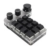 Programmable Keyboard with RGB 3 Knob 12 Keys Bluetooth DIY