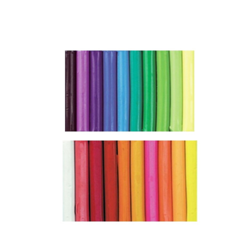 Modelling Clay, Dough, Box of 20 colours