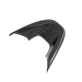TOTMOX Carbon Fiber, Steering Wheel Bottom U Shape Cover Trim, Compatible with Hyundai Venue 2019-2020
