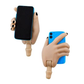 Figures Toy Company Cell Phone Accessory Hand Ultimate 6 Inch Female Figures [White Skin Blue Phone] (Set of Three)