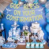 God Bless On Your Confirmation Banner, Blessing Confirmation, First Communion,