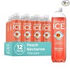 Sparkling Ice Peach Nectarine Sparkling Water Zero Sugar 17 fl