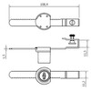 Shimizu SGL Sliding Glass Lock