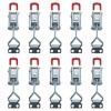 DasMarine 10Pcs Heavy Duty Toggle Latch Catches Adjustable Lock Clamp