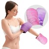 EcoSol Designs - Microfiber Mittens, Ultra-Soft Body Exfoliator Lathering Scrubber