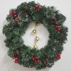 Gold Flowers Hanging Bells for Door Knob Decoration, Christmas Home