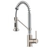 Kraus KPF-1610SFSCH Bolden 18-Inch Commercial Kitchen Faucet with Dual Function