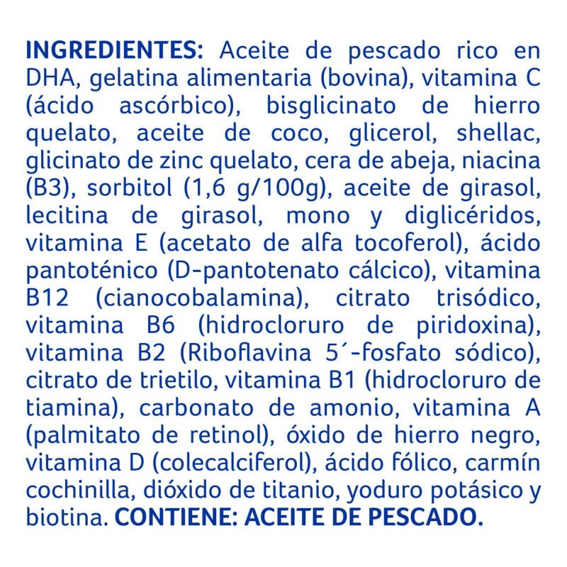 Multivitamínico Dha Nestlé Materplus Caja 30cápsulas