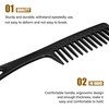 MODENGKONGJIAN MODENGKONGJIAN 4PCS Wide Tooth Detangling Comb, Large Hair Styling