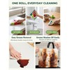 20pcs Animal Patterns Microfiber Cleaning Cloth Roll, Tear Away Washable