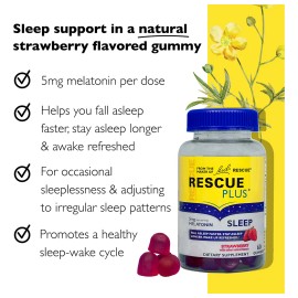 Bach Rescue Plus Gomitas Melatonina 5mg Unidades