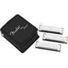 Fender Blues Deluxe Harmonica - Keys A, C, G Bundle
