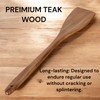 Premium Teak Wood 13-Inch Spatula Turner - Handcrafted, Durable, and