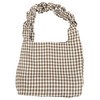 Kobe Lettuce, Yui Collaboration Tote Bag, Checked, Frill, Ribbon, Bag,