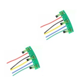 SaiDian 2Pcs E Bike Hall Sensor 2-Wheels Electric Vehicles Motor Hall Element Circuit Board 41F Motor Hall Plate Sensor 120 Degree with Wire
