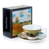 McIntosh MC0196 Claude Monet Poppies Tea Cup & Saucer, Multicolored