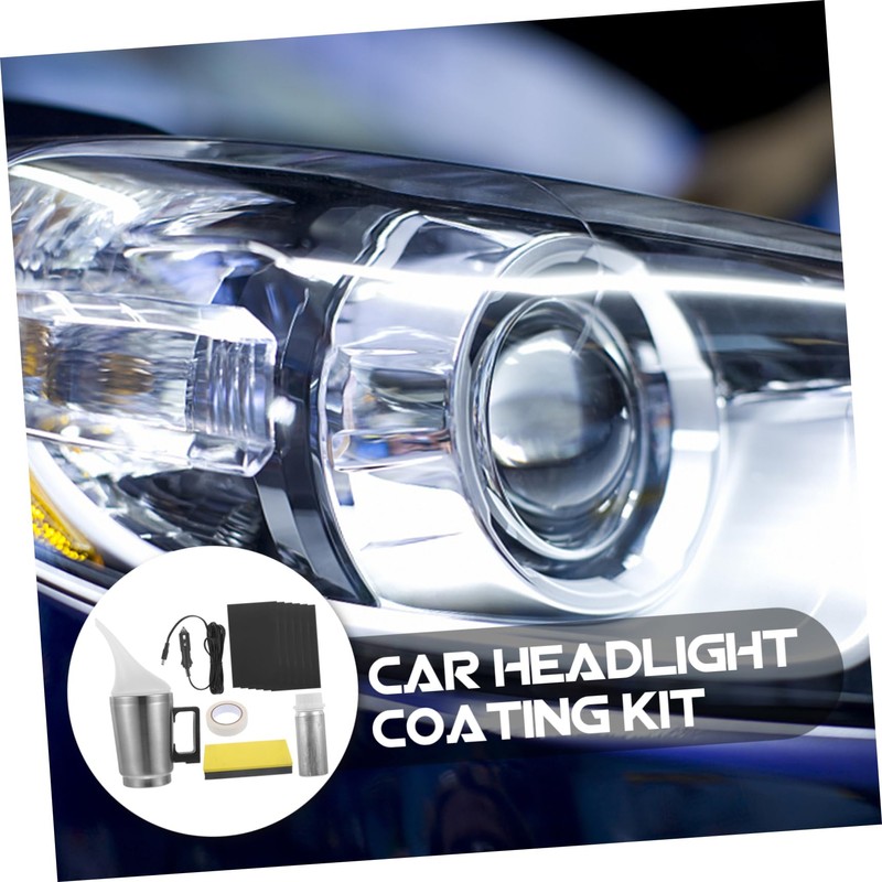 ULTECHNOVO 1 Set Headlight Repair Polymer Headlight Restoration Kit Car