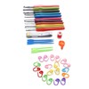 Crochet Hooks Set Soft Handle Crochet Hand Knitting Needles Art