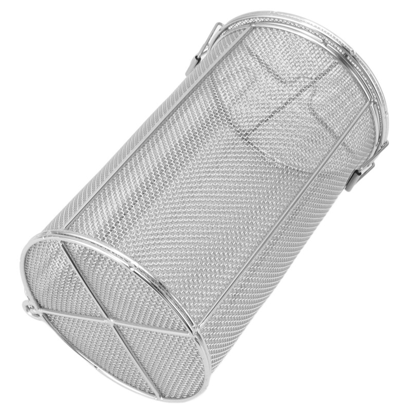 Stainless Steel Spice Seasoning Strainer Collapsible Telescopic Handle Soup Seasonings