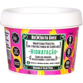 Lola From Rio - Be(m) dita Ghee - Hydrating Banana Hair butter that Strengthens and Softens Hair 3.52 Fl Oz