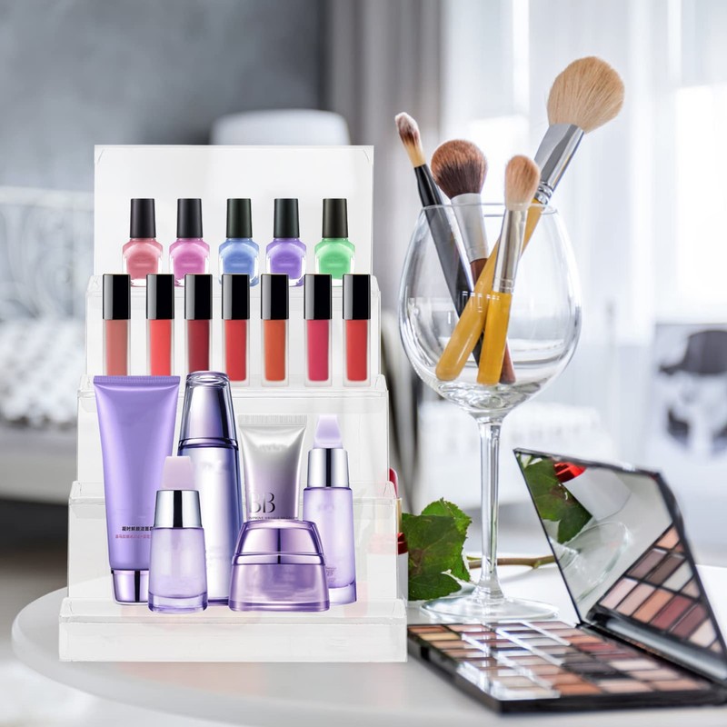 Multifunctional Wallet Display Rack Versatile Stand for Purses Handbags and