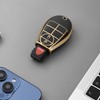 ELOHEI Premium Soft Key Fob Cover Case for 2013-2021 Dodge