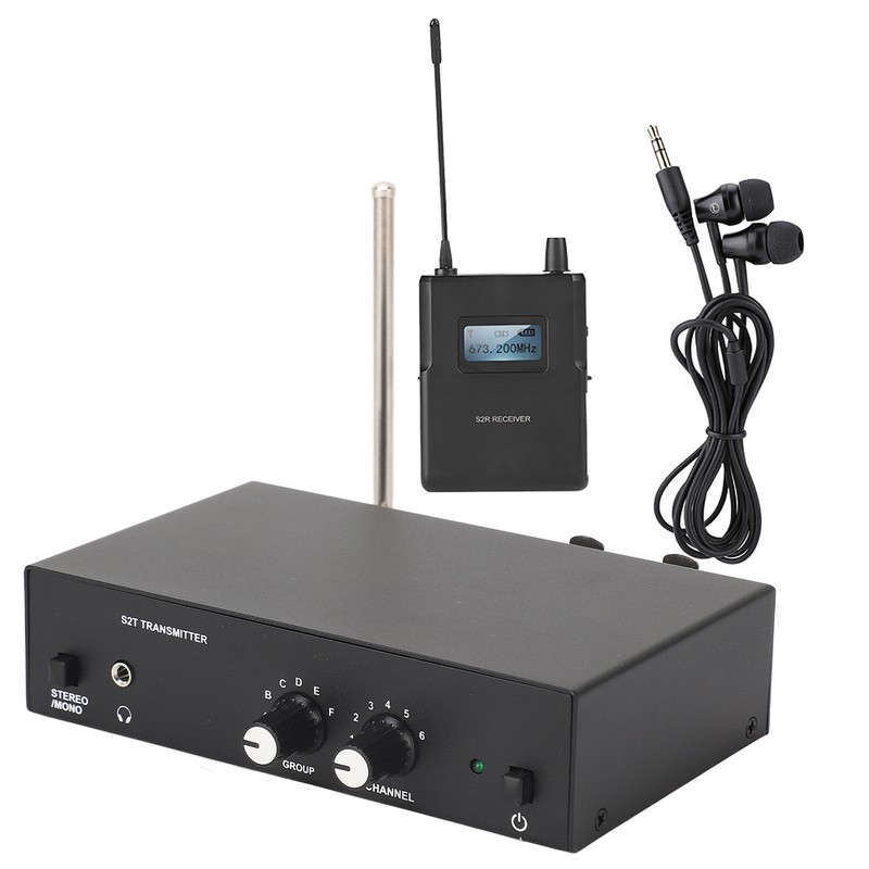 For ANLEON S2 UHF Stereo Wireless Monitor System in Ear