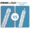 Strong 'n Flex Nylon Straw Cleaner Brushes – Fan-Shaped End