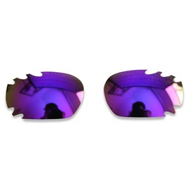POLARLENS Polarised Replacement Lenses for Oakley Jawbone/Racing Jacket - Compatible with Oakley Jawbone/Racing Jacket Sunglasses (Purple)