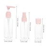 BIUDECO 1set Travel Cosmetic Bottle Set Lotion Containers for Liquids