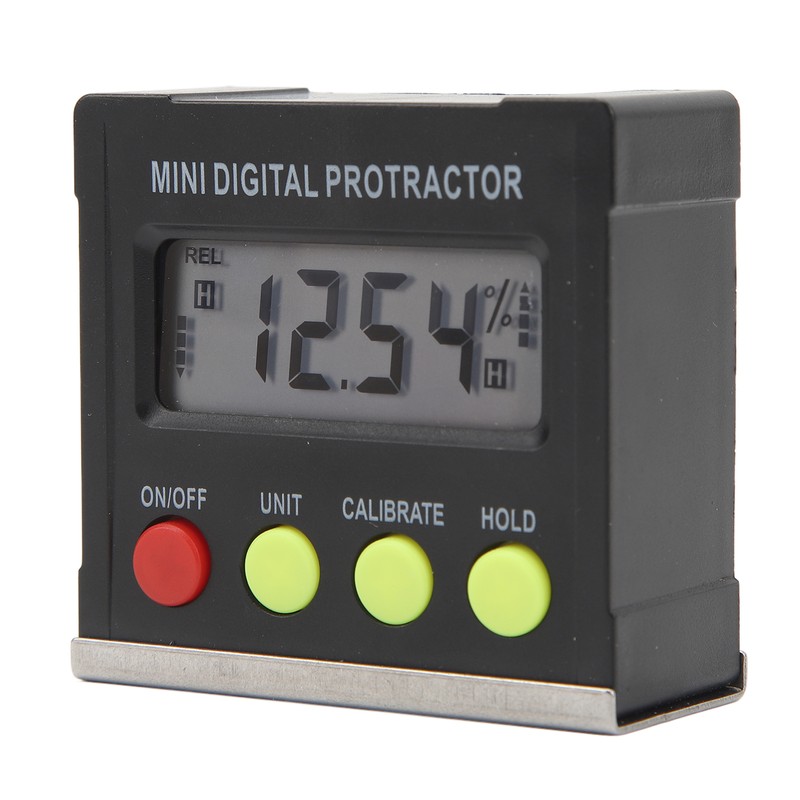 Digital Angle Finder Gauge High Accuracy 4 Botton Electronic Level