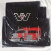 Western Star Truck OEM Black Rubber Floor Mats W/Logo -