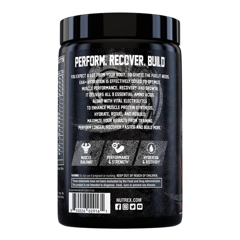 Nutrex Research EAA Hydration | EAAs + BCAA Powder |