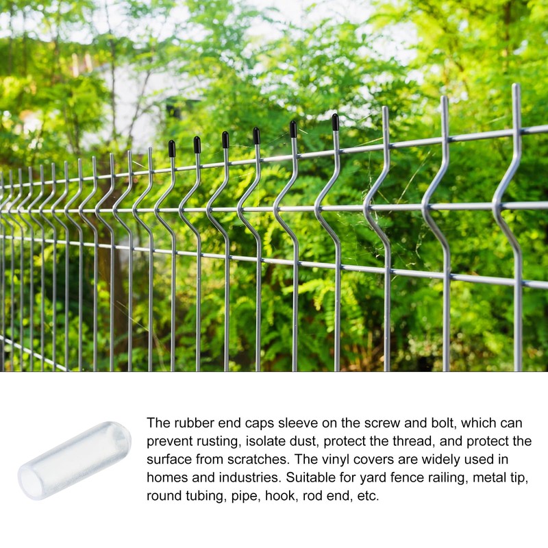 Rebower Screw Thread Protector Cover Rubber End Caps, [for Screw,