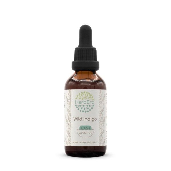 Wild Indigo A60 Alcohol Herbal Extract Tincture, Concentrated Liquid Drops
