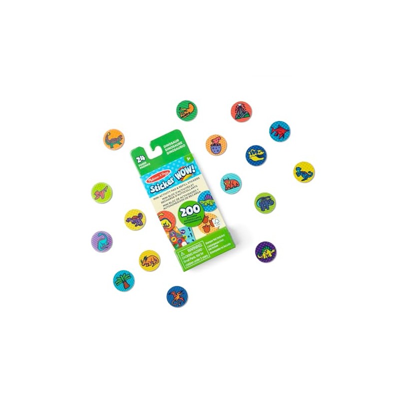 Melissa & Doug Sticker Wow! Minibloc de Actividades y Recarga