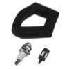 VGOL Set of 3 Air Filter CMR5H Spark Plug Filter