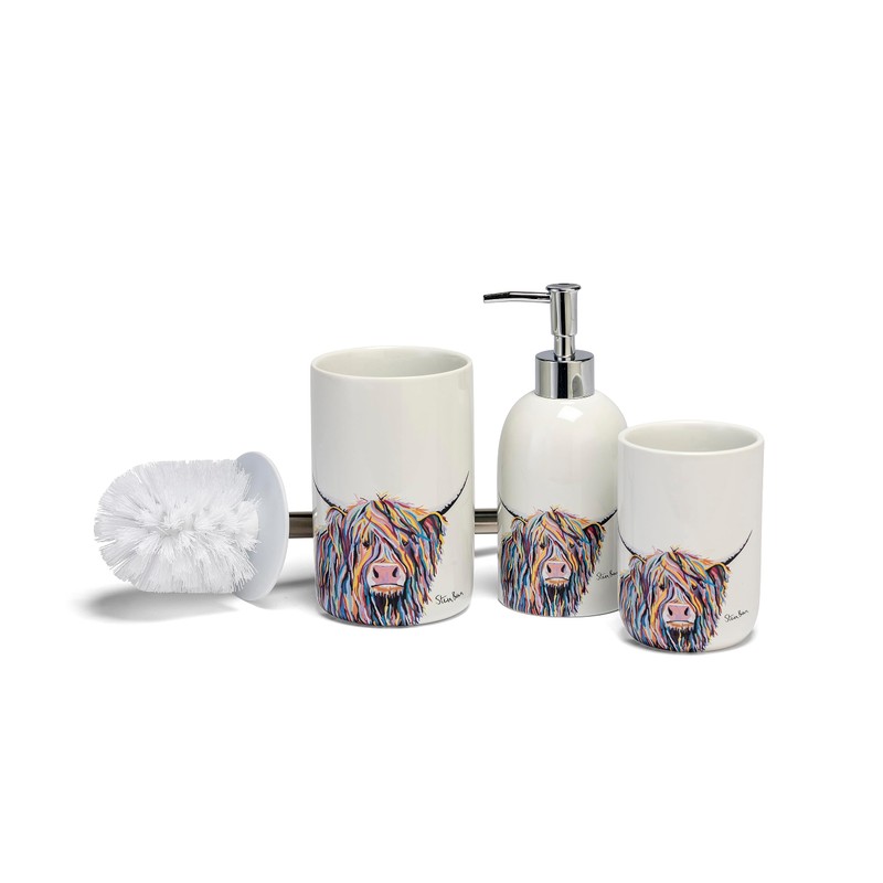 Croydex Art by Steven Brown Angus McCoo Tumbler, Ceramic