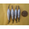 Unbranded 30 PCS. TROLLING SINKER W/#7 BLACK BARREL SWIVEL, 1
